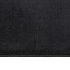 vidaXL Tappeto Lavabile Soffice Pelo Corto 160x230 cm Antiscivolo Nero