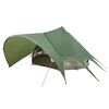 vidaXL Tenda Teepee con tetto Verde e Grigio 600 x 600 x 347 cm