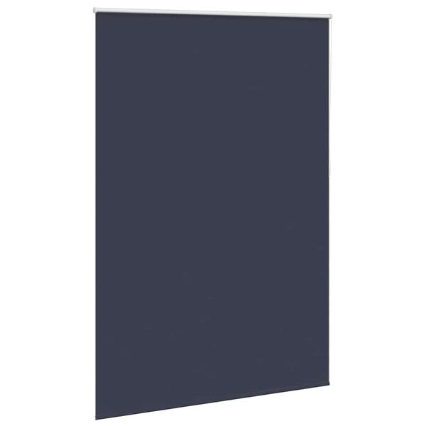vidaXL Tenda a Rullo Oscurante 140 x 230 cm Blu Marino