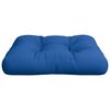 vidaXL Cuscino per Pallet Blu Reale 50x50x12 cm in Tessuto