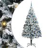 vidaXL Albero di Natale artificiale Bianco 240 cm