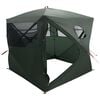 vidaXL Tenda da Caccia con tetto Verde militare 143 x 143 x 165 cm