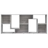 vidaXL Libreria Grigio Sonoma 67x24x161 cm in Legno Ingegnerizzato