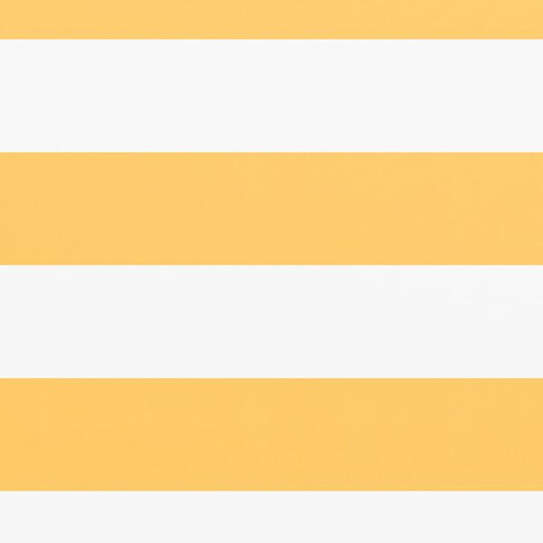 vidaXL Paravento Balcone Bianco e Giallo 120x300 cm Tessuto Oxford