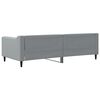 vidaXL Letto da Giorno Grigio Chiaro 90x200 cm in Tessuto