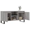 vidaXL Mobile Porta TV Grigio Sonoma 104x35x50 cm in Legno Multistrato