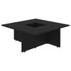 vidaXL Tavolino da Salotto Nero 79,5x79,5x30 cm in Legno Multistrato