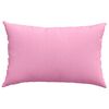 vidaXL Cuscini da Divano 2 pcs Rosa 60 x 40 cm Tessuto