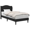 vidaXL Struttura del letto con testiera Nero 90 x 190 cm Velluto