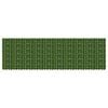 vidaXL Schermo per balcone con foglie Verde 500 x 150 cm