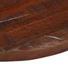 vidaXL Piano per Tavolo &Oslash; 90x2,5 cm Rotondo Legno Massello di Recupero
