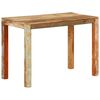 vidaXL Tavolo da Pranzo 110x55x76 cm in Legno Massello di Recupero
