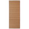vidaXL Tappeto Rettangolare in Bamb&ugrave; Marrone 80 x 300 cm