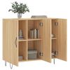 vidaXL Credenza Rovere Sonoma 90x34x80 cm in Legno Multistrato