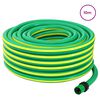 vidaXL Tubo da Giardino 5-Ply Verde e Giallo 1 / 2'' 10 m PVC