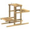 vidaXL Supporto per piante Bianco 82 x 36 x 60 cm