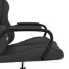 vidaXL Sedia da Gaming Nera in Similpelle