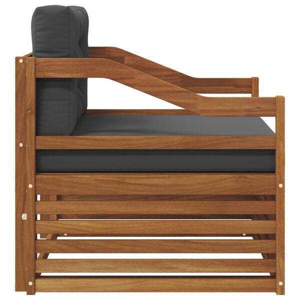 vidaXL Set di divani da esterno Legno di Acacia Massello Naturale