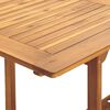 vidaXL Set Pranzo da Giardino 7 pz Antracite Tessuto e Legno Massello