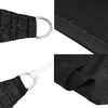 vidaXL Vela Parasole 160 g/m&sup2; Nera 6x6 m in HDPE