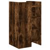 vidaXL Credenza Rovere Fumo 45x35x75 cm in Legno Multistrato