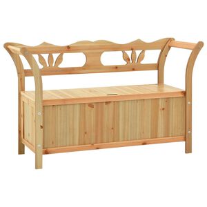 vidaXL Panca 107x45x75,5 cm Legno Massello di Abete