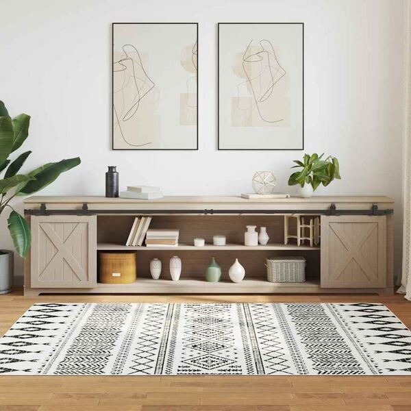 vidaXL Kit Anta Scorrevole Armadio in Acciaio al Carbonio 244 cm