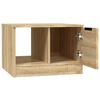 vidaXL Tavolino da Salotto Rovere Sonoma 50x50x36 cm Legno Multistrato