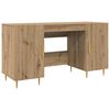 vidaXL Scrivania rovere artigianale 140 x 50 x 75 cm Legno multistrato