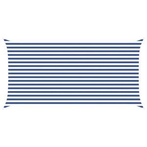 vidaXL Vela da ombra solare Blu e Bianco 2,5 x 5 m