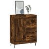 vidaXL Credenza Rovere Fumo 69,5x34x90 cm in Legno Multistrato