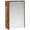 vidaXL Mobiletto per specchio da bagno Legno vecchio 43 x 16 x 62.5 cm