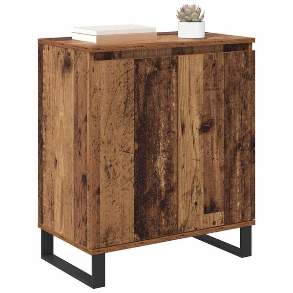 vidaXL Credenza Legno vecchio 60 x 35 x 70 cm Legno multistrato