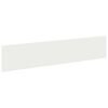 vidaXL Bordura per Prato 10 pz 100 x 22 cm Acciaio Bianco
