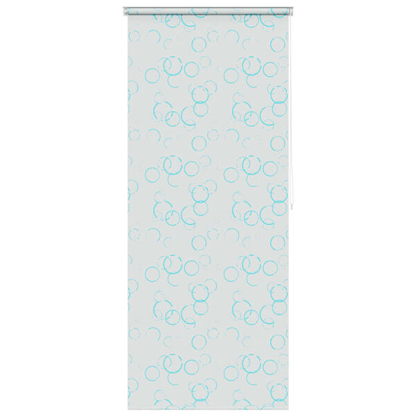 vidaXL Tenda a Rullo per Doccia 100x240 cm con Motivo a Bolle