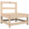vidaXL Set Divani da Giardino 5 pz in Legno Massello di Pino