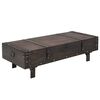 vidaXL Tavolino da Salotto in Compensato Vintage 120x55x35 cm