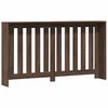 vidaXL Copertura Termosifone Rovere Marrone 149x20x82cm in Multistrato