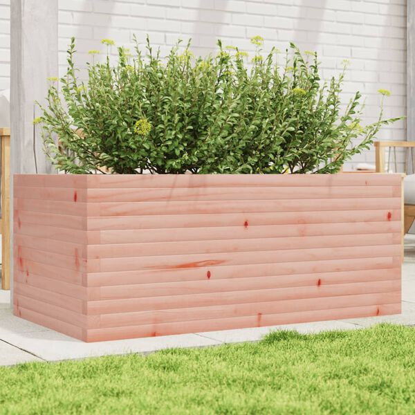 vidaXL Fioriera da Giardino 110x60x45,5 cm Legno Massello di Douglas