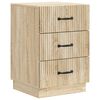 vidaXL Armadio da Notte Rovere Sonoma 43 x 41 x 63,5 cm