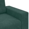 vidaXL Divano Sedia Verde Scuro 100x78x80 cm Velluto