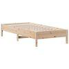 vidaXL Letto senza Materasso 90x200 cm in Legno Massello di Pino