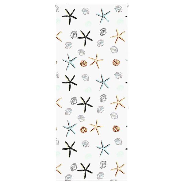 vidaXL Tenda a Rullo Doccia 90x240 cm Larghezza Tessuto 86 cm