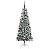 vidaXL Albero di Natale Artificiale con Rami Pieghevoli 180 cm
