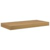 vidaXL Scaffale da parete A parete Marrone 50 x 23,5 x 3,8 cm