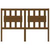 vidaXL Testiera per Letto ambra 145,5x4x100 cm Legno Massello di Pino