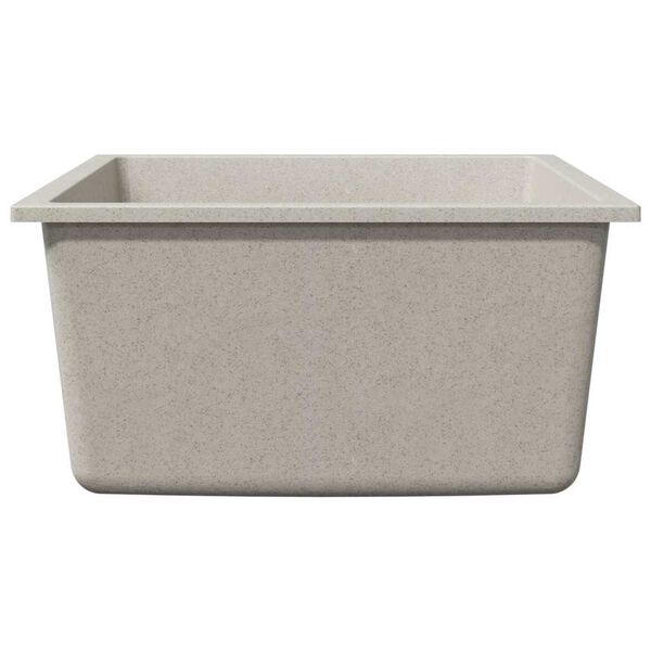 vidaXL Lavello da cucina Beige 38 x 44 x 20 cm Granito