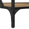 vidaXL Tavolino da salotto Rovere artigianale 70x50x50cm