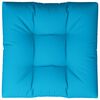 vidaXL Cuscino per Pallet Blu 70x70x12 cm in Tessuto