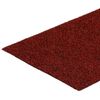 vidaXL Tappetini per scale autoadesivi 30 pz 60x25 cm Bordeaux Rosso Rettangolari